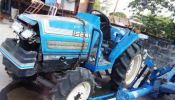 Iseki UDX Landleader 255 farm tractor with rotorbator 25.5 horsepower