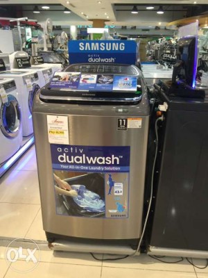 Samsung 16 kgs Top Load Activ Wash (WA16J6750SP)