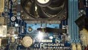 Motherboard Gigabyte GA-A55M-DS2 FM1 AMD A55 with CPU