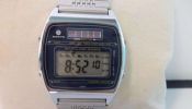 rear vintage sanyo amorton solar power watch-circa 1980(unisex)