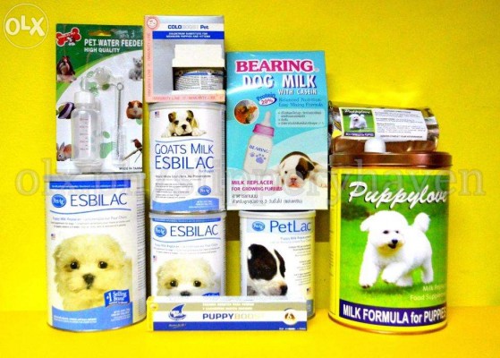 Puppy Boost, Bearing Milk, Esbilac,Petlac ,Lactol, Puppy Love Dog Milk