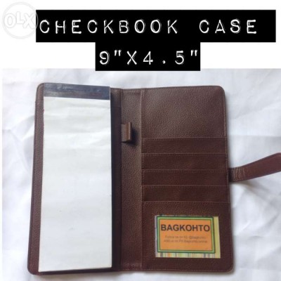 Checkbook Case with card holder