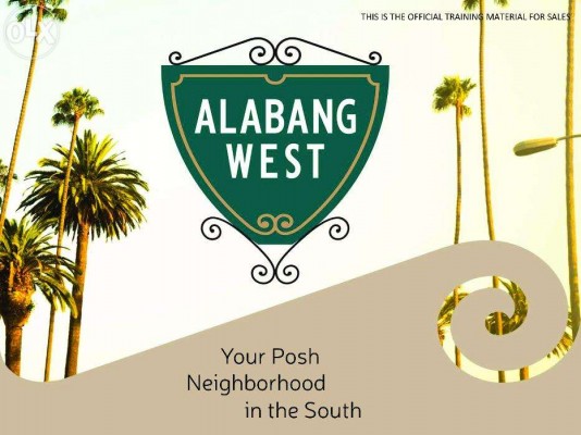 Alabang West Village No Downpayment Full Discount Residential Lots