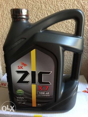 Zic Oil X7 10w40 Fully Synthetic 6L (Diesel)