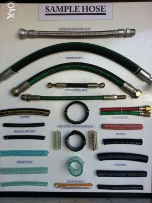 Fuel and oil flexible suction hose