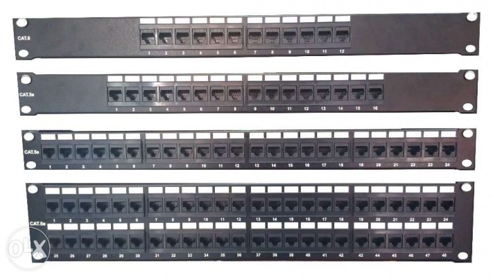 Patch Panel cat5e or cat6