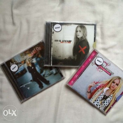 Avril Lavigne Let Go Under My Skin The Best Damn Thing CD Album