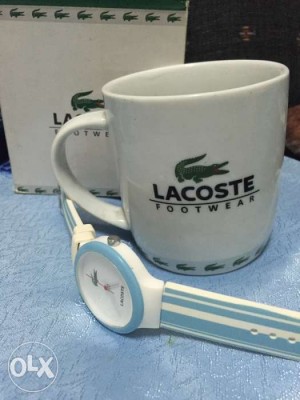 Authentic Lacoste Goa Watch with FREE MUG