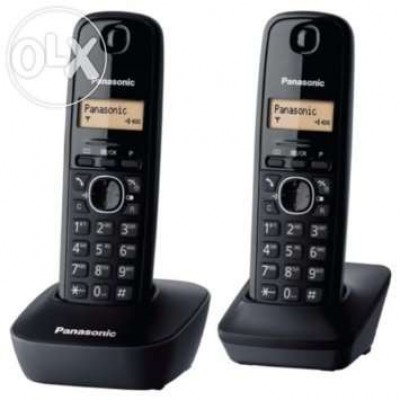 Panasonic KX-TG1612 Cordless telephone DECT 2 units