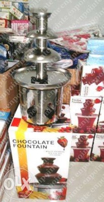 Chocolate Fountain Stainless Medium 3 Layers 15 inches Tall