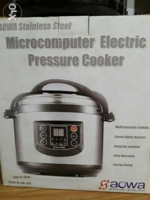 Microcomputer electric pressure cooker. AOWA stainless steel