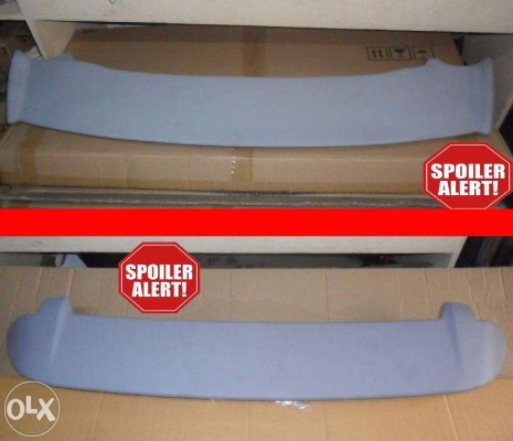 OEM and Mugen Spoiler for Honda Jazz 2003-08 and 2009-13