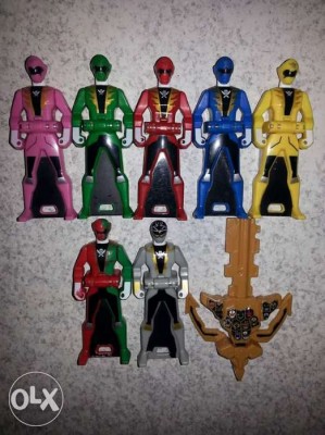 Super Sentai Ranger Keys Gokaiger Goseiger Star Rangers Power Rangers