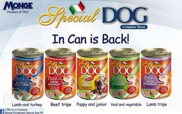 Monge Special Dogfood in Can