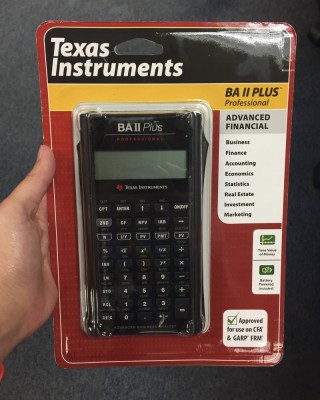 BNEW ORIG Texas Instruments BA II 2 Plus Professional Financial Calculator