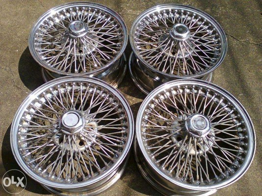 Rare Wire Wheels for Mercedes Benz