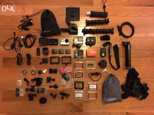 GoPro Hero4 Black Edition with Extras