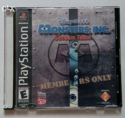 Monsters Inc PS1 game