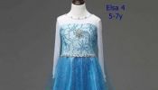 Special Designs Limited Stock New Frozen Elsa Anna Gown Dress Costume