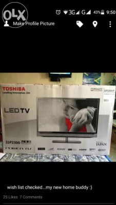 Toshiba LED PowerTV 32"
