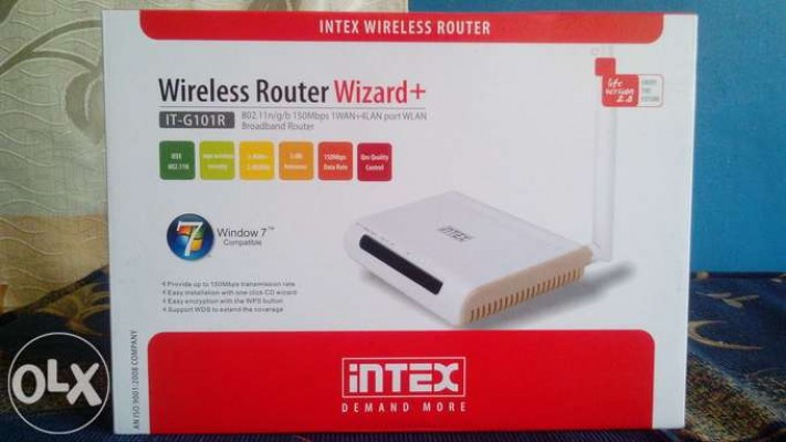 Intex Wireless Router Wizard+ & LB-LINK 300Mbps Wireless N Router