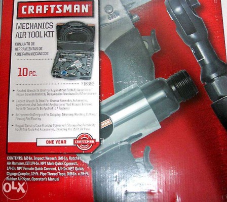 Craftsman 10-pc air tool set