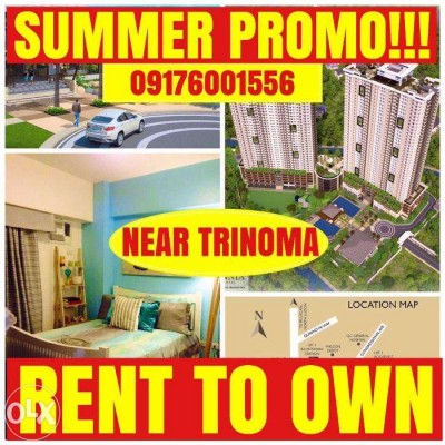 Zinnia Towers NO DP RENT TO OWN and Ready for Occupancy for 2016