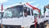 HYUNDAI Boom Truck 7 Tons Crane - Payloader 3.9 CBM Bucket
