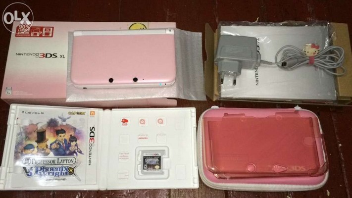 Nintendo 3ds XL Pink