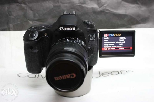 Canon 60d with 18-55mm IS Lens