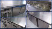 Under counter freezer chiiler pizza chiller free delivery w warranty