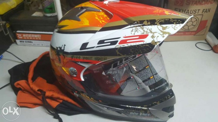 LS2 MX433 Motard Helmet