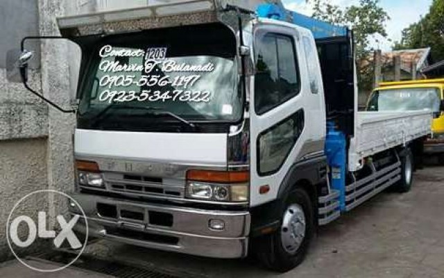Boom Truck 6D14 Fuso Fighter Forward 18.5ft.
