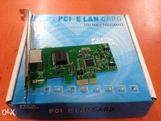 1Gbps Diskless Client LAN Card Adapter NIC PCI-E 10,100,1000