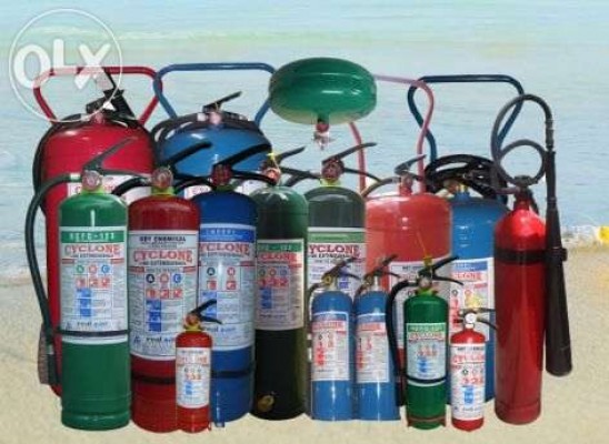 Fire Extinguisher Dry Chemical or HCFC 123 refill call us Sun Cel