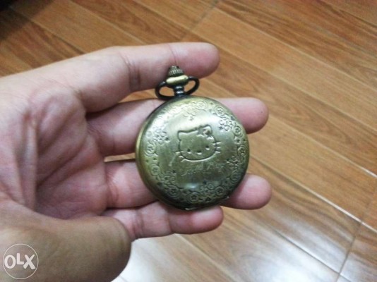 Authentic Hello Kitty Pocket Watch (Japan)