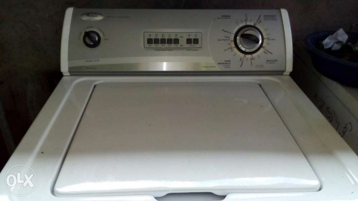 Whirpool washer and dryer