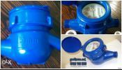 PVC body water meter 1/2" Blue factory calibrated with warranty