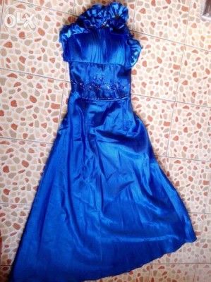 Royal Blue gown