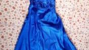 Royal Blue gown