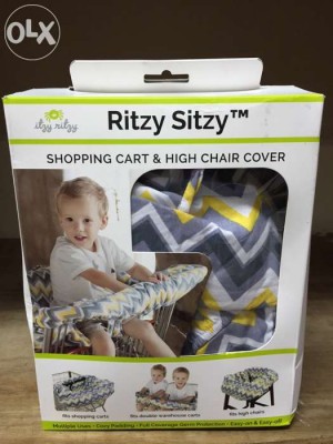 Ritzy Itzy shopping cart and highchair cover