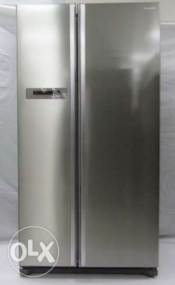 Sharp SJ-X66St-SL 22 cu ft Side by Side Refrigerator