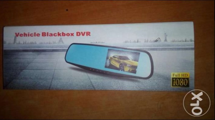 Dashcam with rear view mirror