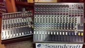 Soundcraft EFX8 and EFX12 Audio Mixer Models with Built-in Effects