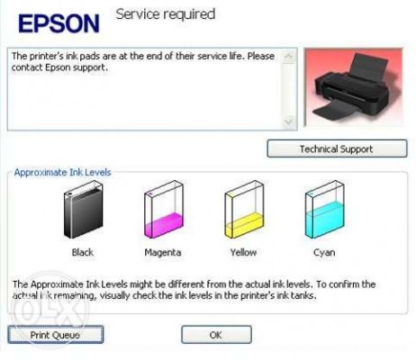 Epson Online Remote Reset Services
