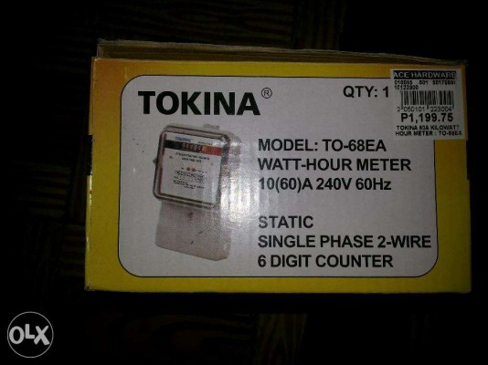 Tokina Electric meter/ Submeter