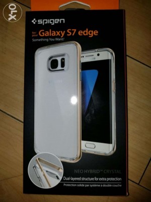 Samsung S7 Edge Authentic Spigen Neo Hybrid Clear Case