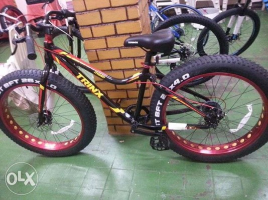 fat bike, alloy fat bike trinx, giant shimano, road bike,disc brake,